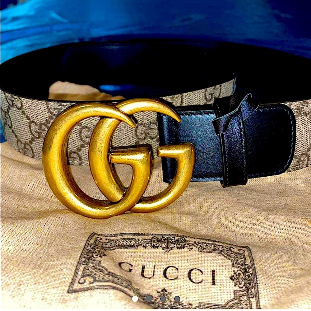 Authentic Gucci belt, size 34